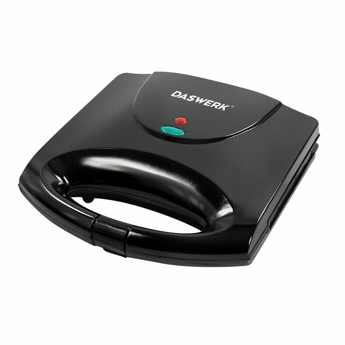 Электровафельница антипригарная для венских и бельгийских вафель, 2 вафли, 750Вт, Daswerk WM-4 (455651)