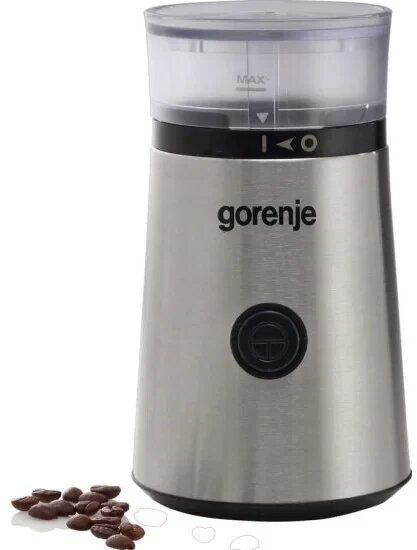 Кофемолка Gorenje "SMK150SW" белая мощность 150 Вт вместимость 60 г