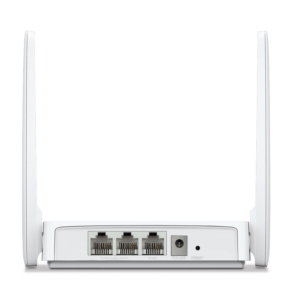 Wi-Fi-роутер Mercusys MW302R, стандарт 802.11 b/g/n, скорость до 300 Мбит/c — фото 1