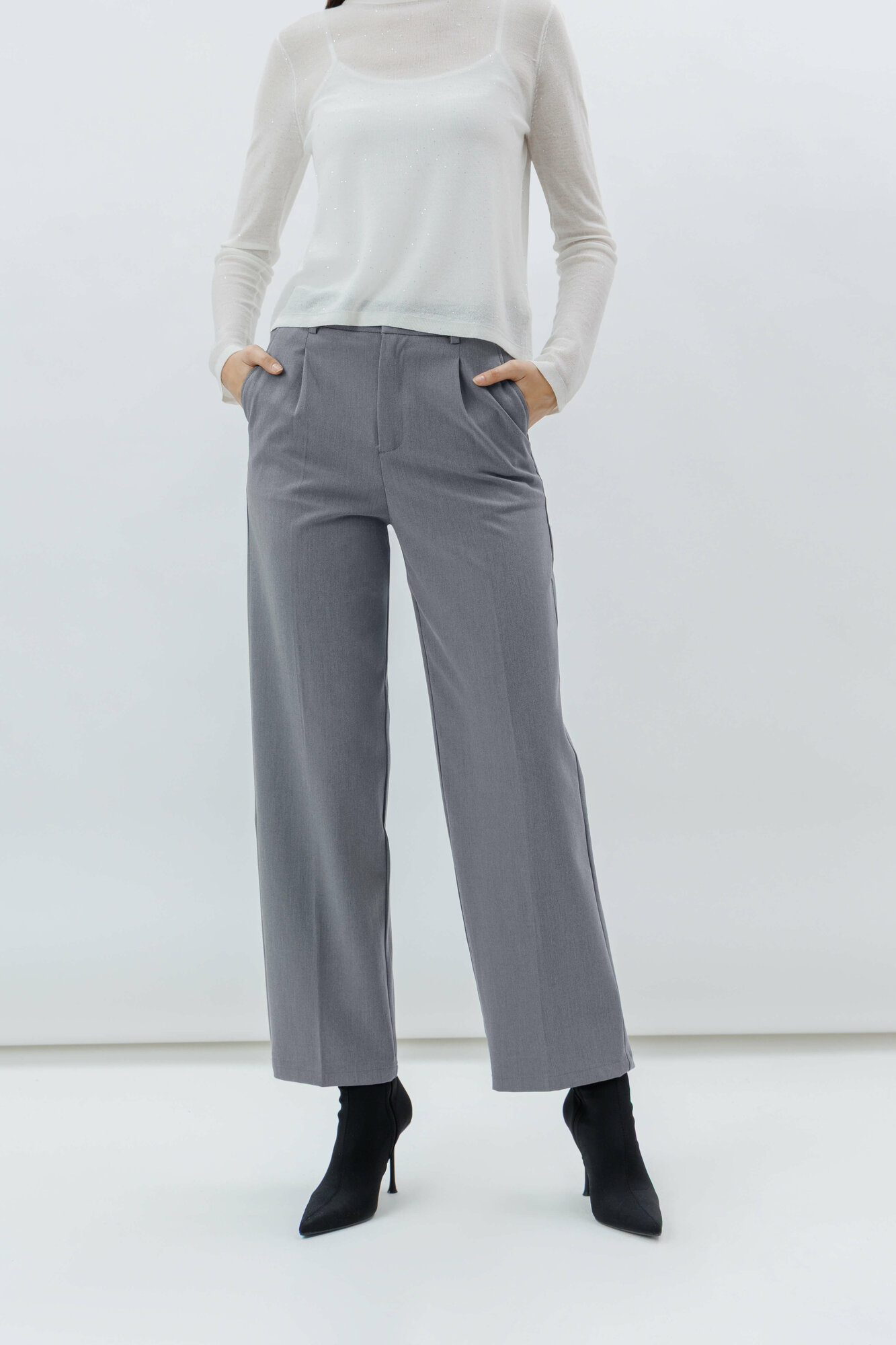 Брюки классические TERRA PRO, размер M, grey — фото 1