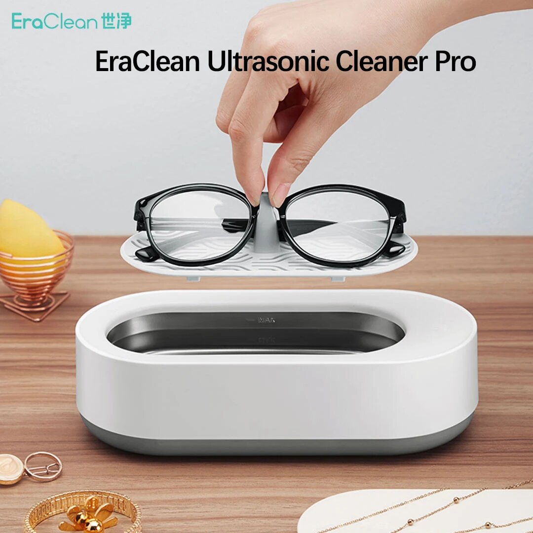 EraClean Pro Ультразвуковой Очиститель 45000Гц Белый