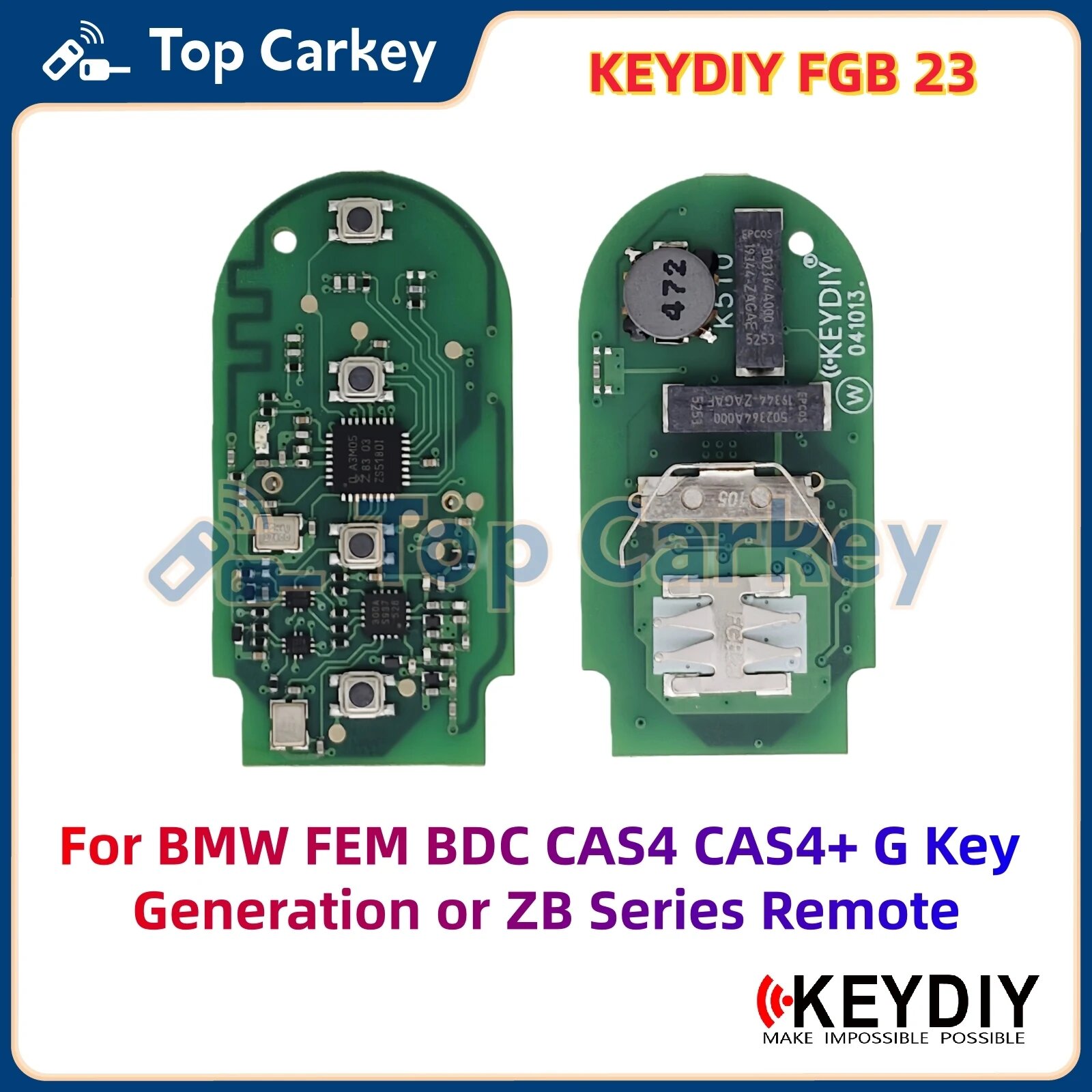 KEYDIY KD FGB23 FGB57 FGB58 печатная плата для BMW CAS4 CAS4 FEM BDC BDC2 BDC3 BCP FGB23 PCB Only