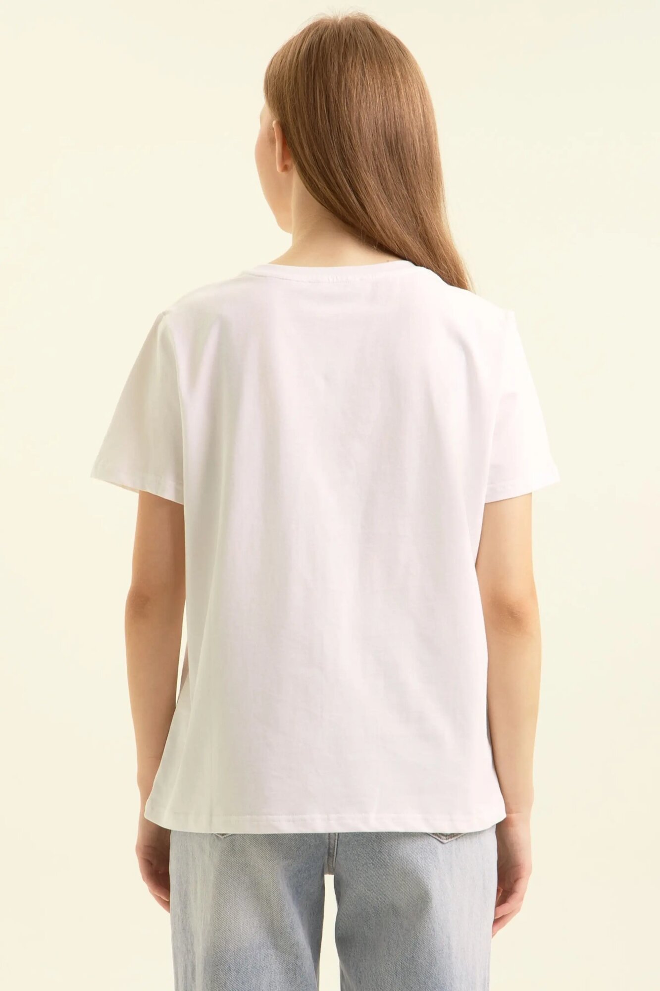 Футболка Selfie, размер XS, белый — фото 1