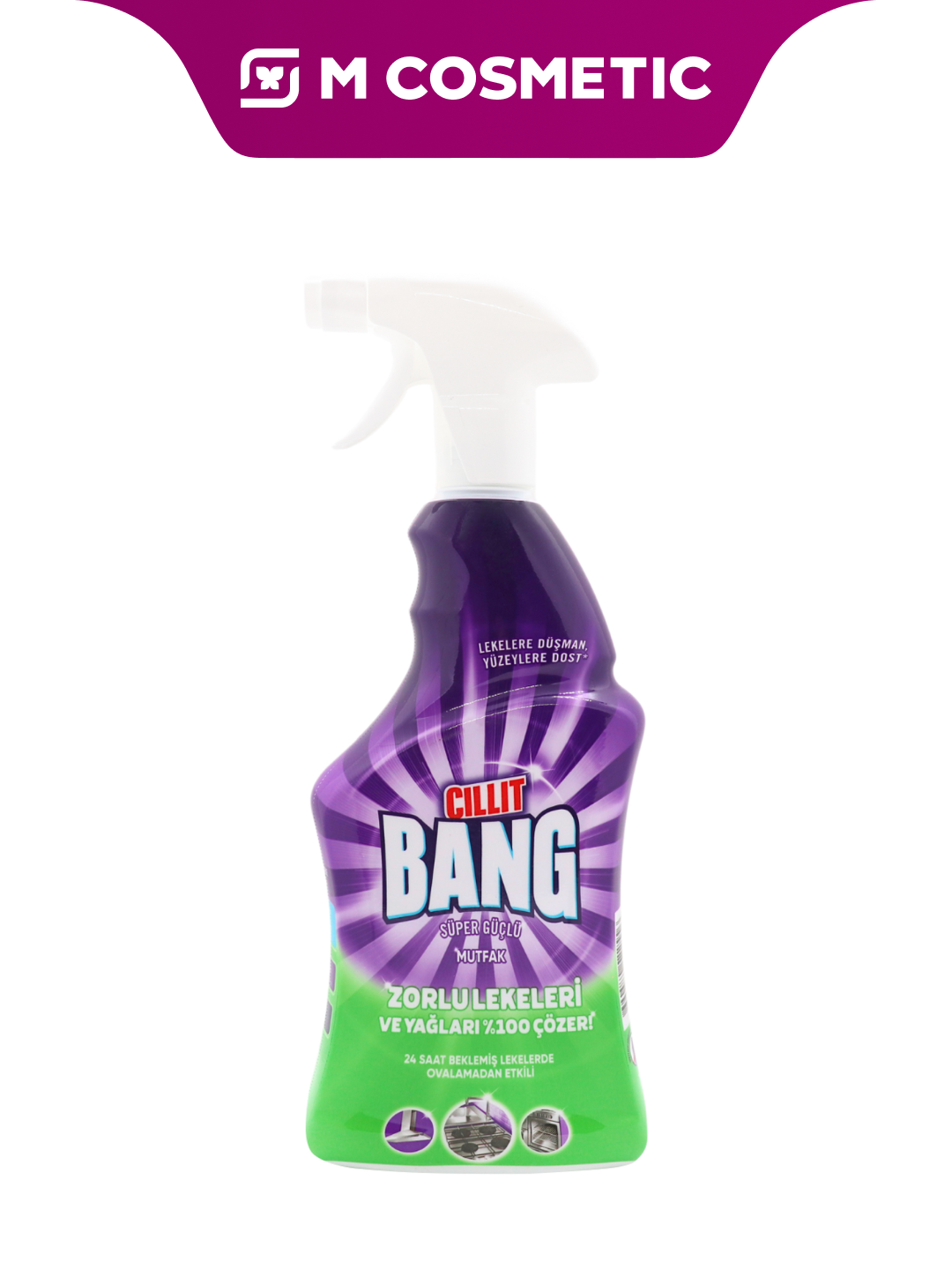 Чистящее средство Cillit Bang Антижир+Сияние, для акриловых ванн, 750 мл