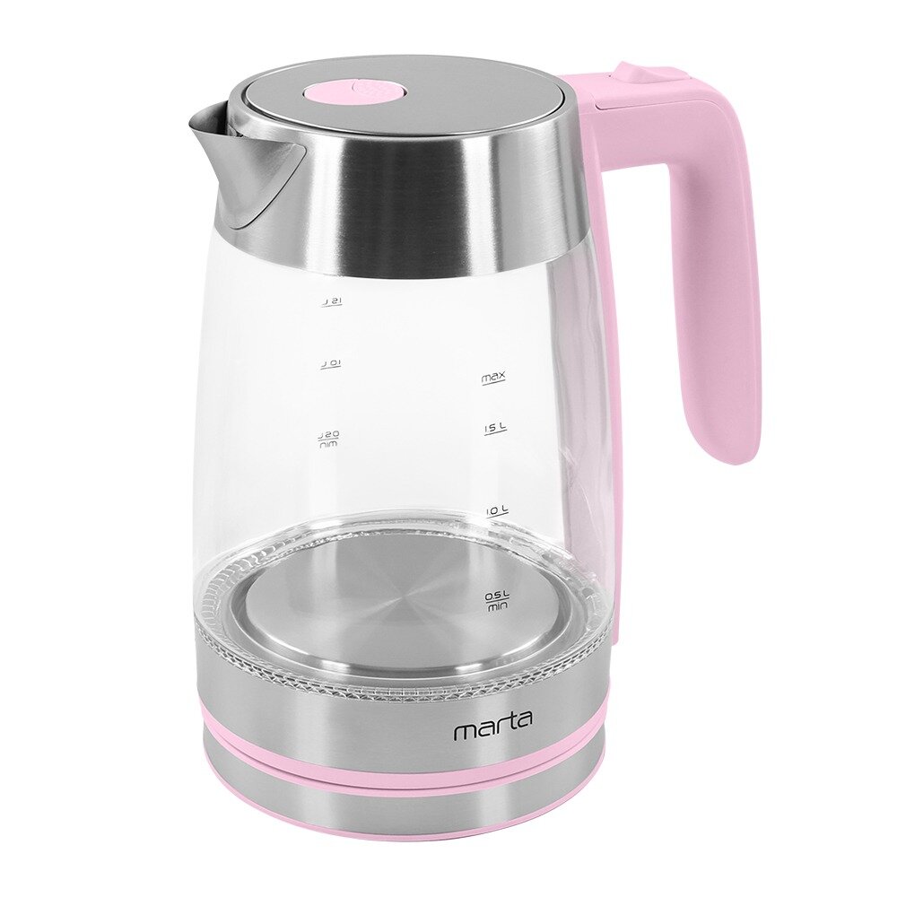 Электрический чайник MARTA MT-4553 розовый