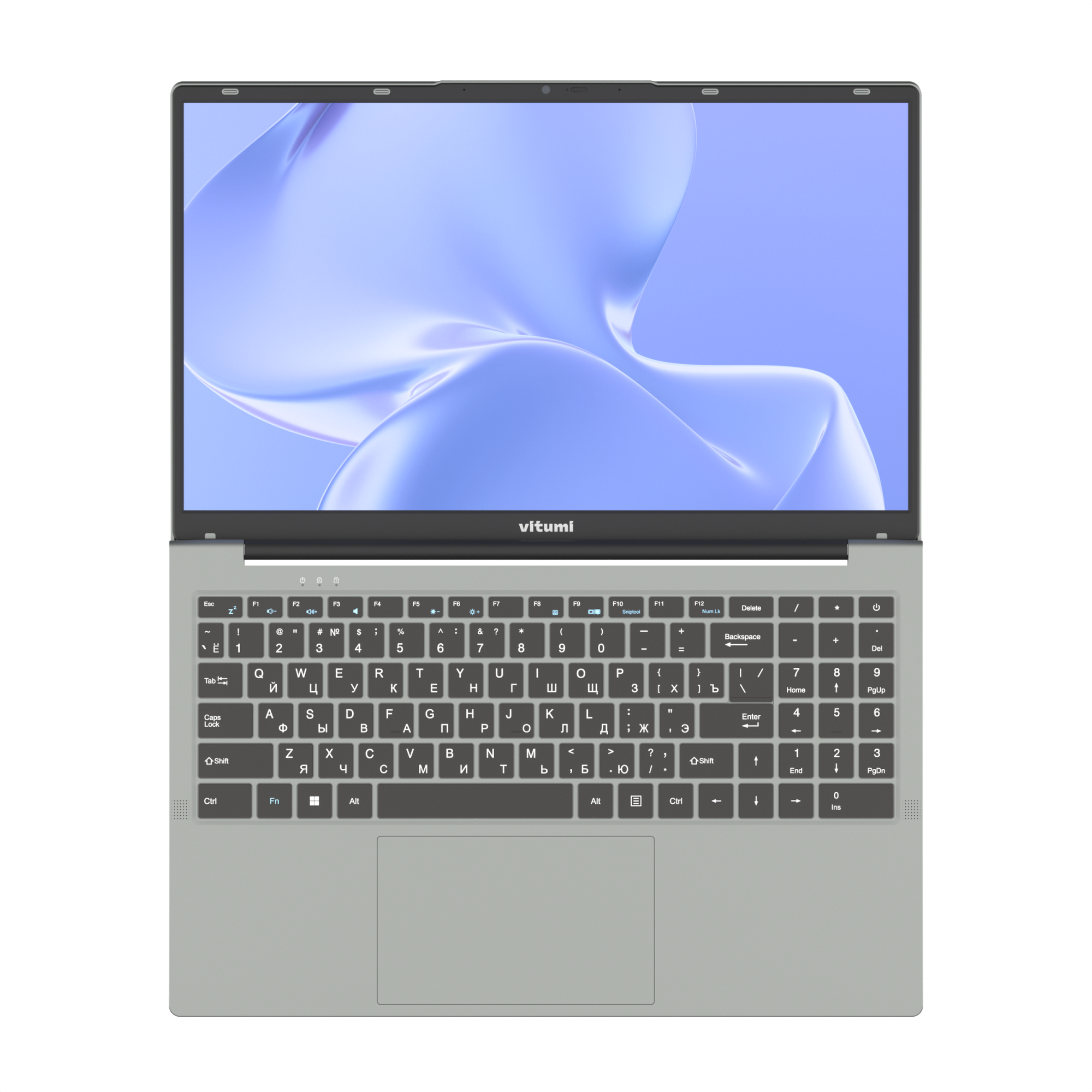 15.6" Ноутбук Vitumi LV5PIW 1920x1080, Intel Celeron N4020C 1.1 ГГц, RAM 8 ГБ, DDR4, SSD 256 ГБ, Intel UHD Graphics, Windows 11 Home, LV5PIWG01, серый