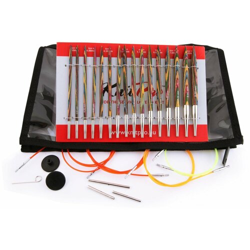 71506 набор deluxe set normal ic съемных спиц marblz knitpro Набор Deluxe Set съемных спиц Symfonie, KnitPro, 20613