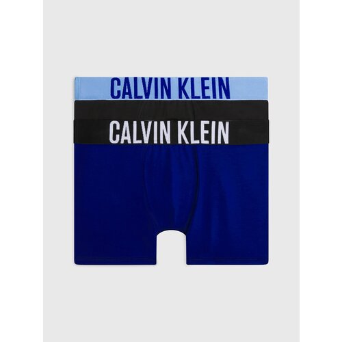 Трусы CALVIN KLEIN, 2 шт., размер 8-10 лет, синий, черный