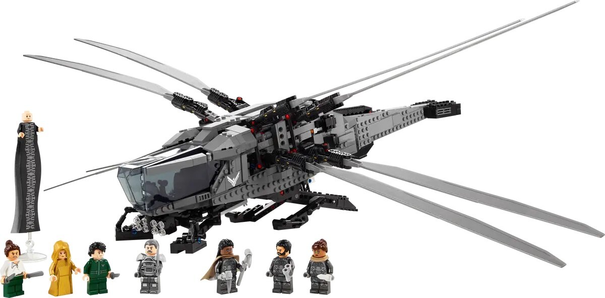 Конструктор LEGO Icons 10327 Дюна: Королевский орнитоптер Атрейдесов, 1369 дет.