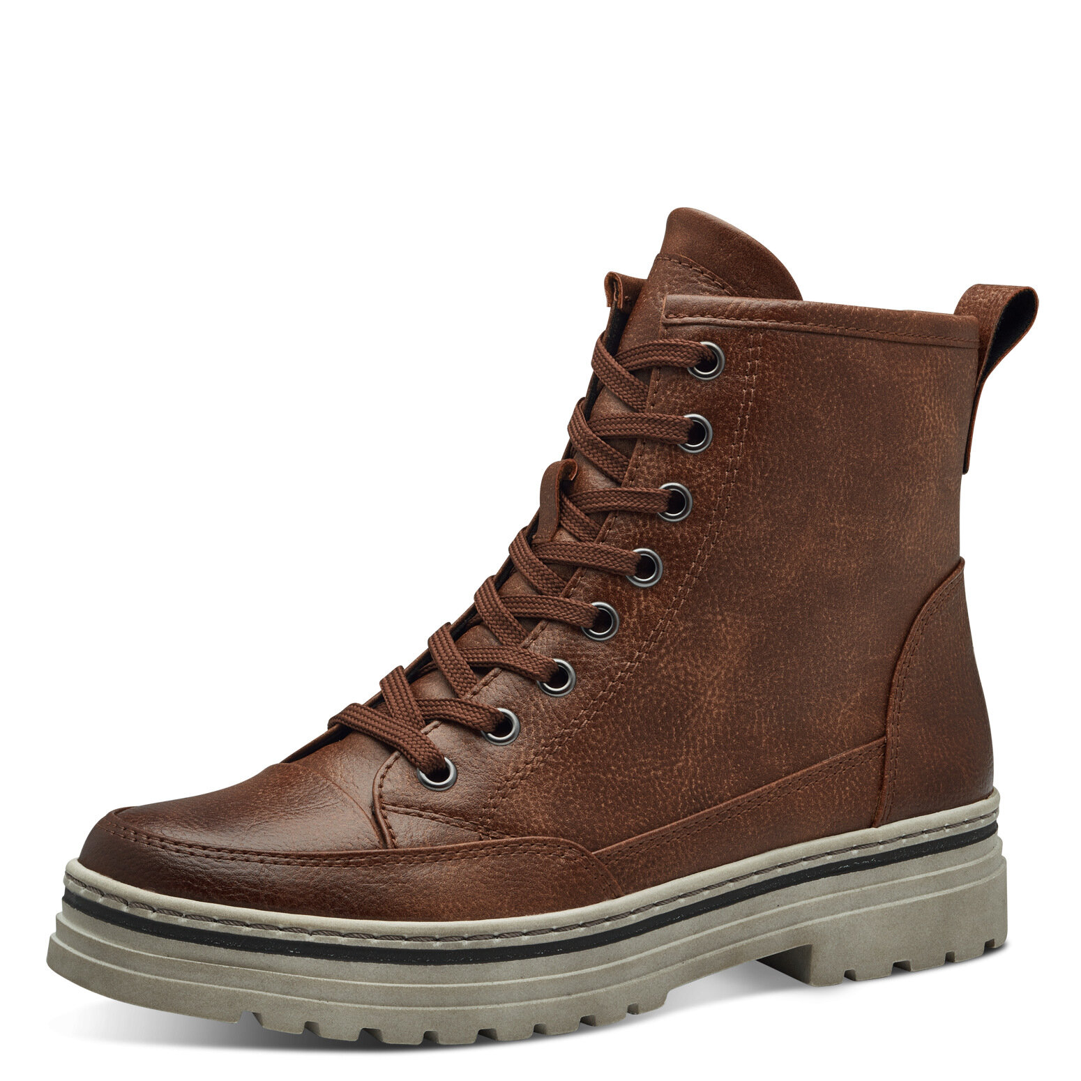 Ботинки берцы Marco Tozzi, размер 36, коричневый — фото 1