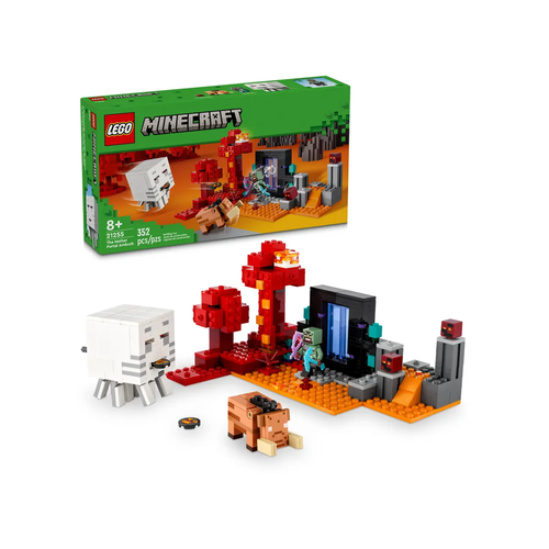 Конструктор LEGO Minecraft 21255 The Nether Portal Ambush, 352 дет. lego® minecraft 21121 застава в пустыне