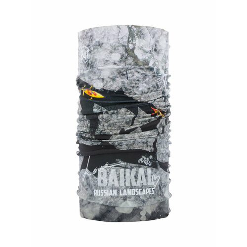 фото Бандана buff original baikal, размер one size, серый, черный