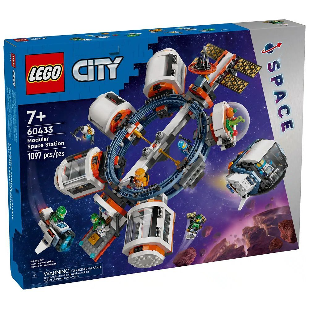 LEGO CITY 60433 Modular Space Station, 1097 дет.