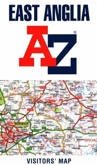 East Anglia A-Z Visitors' Map - фото №1