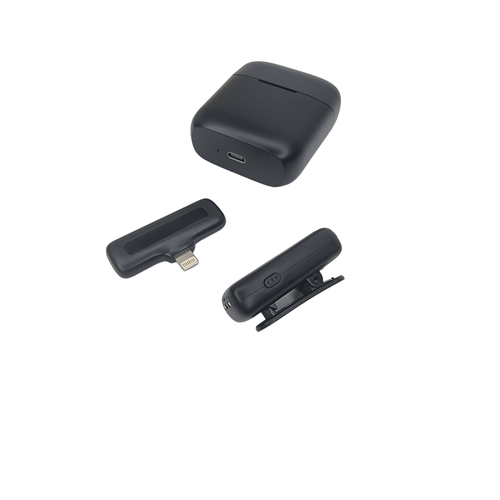 Микрофон петличный беспроводной кейс для зарядки выход Lightning 259900₽