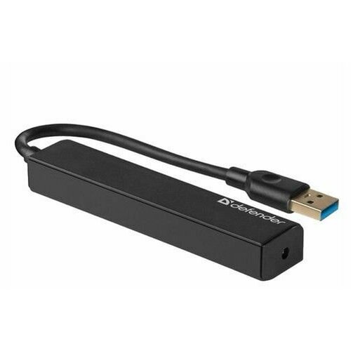 Хаб (разветвитель) Defender Quadro Express USB3.0 хаб usb defender quadro express usb 3 0 4 ports 83204
