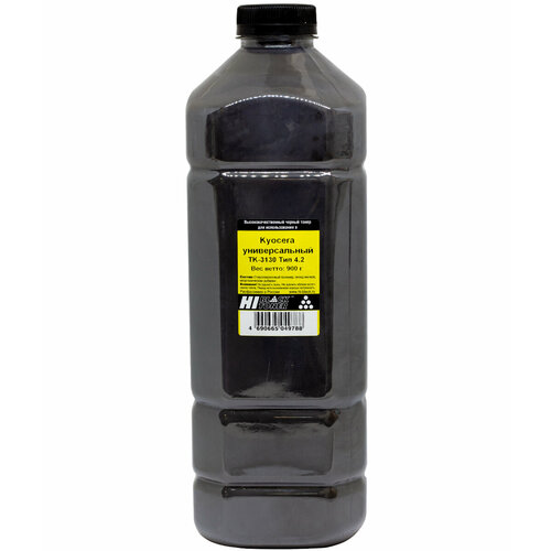 Тонер Hi-Black Универсальный для Kyocera TK-3130, Тип 4.2, Bk, 900 г, канистра, черный чип hi black к картриджу kyocera ecosys p3055dn p3060dn p3050dn tk 3170 bk 15 5k