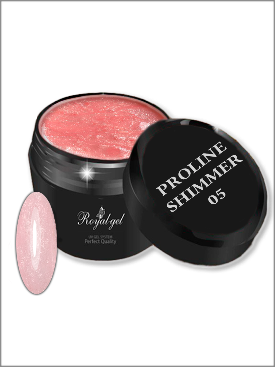 Гель Royal-gel "PROLINE SHIMMER" 05 15 мл.