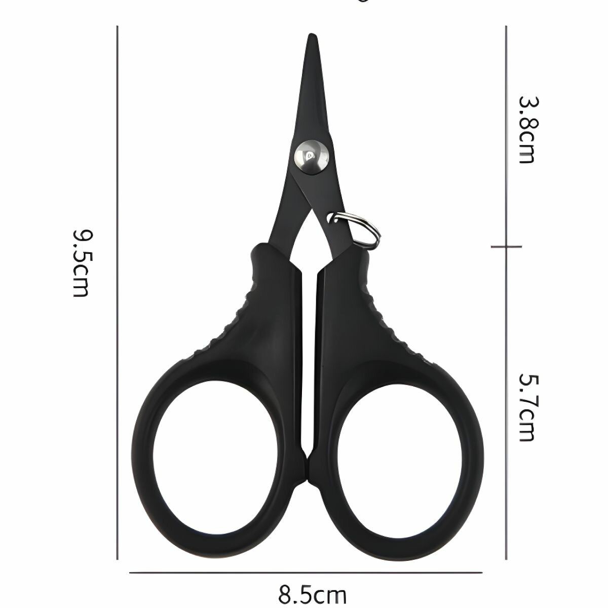 Рыболовные ножницы для лески плетенки и ниток с титановым покрытием для зимней и летней рыбалки