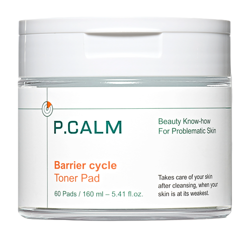 P.CALM Тонер-пэды Barrier cycle Toner Pad, 60 шт.