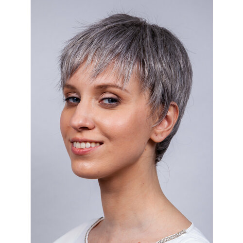 Парик Victoria Amanda 51 холодная седина соль-перец 6800₽