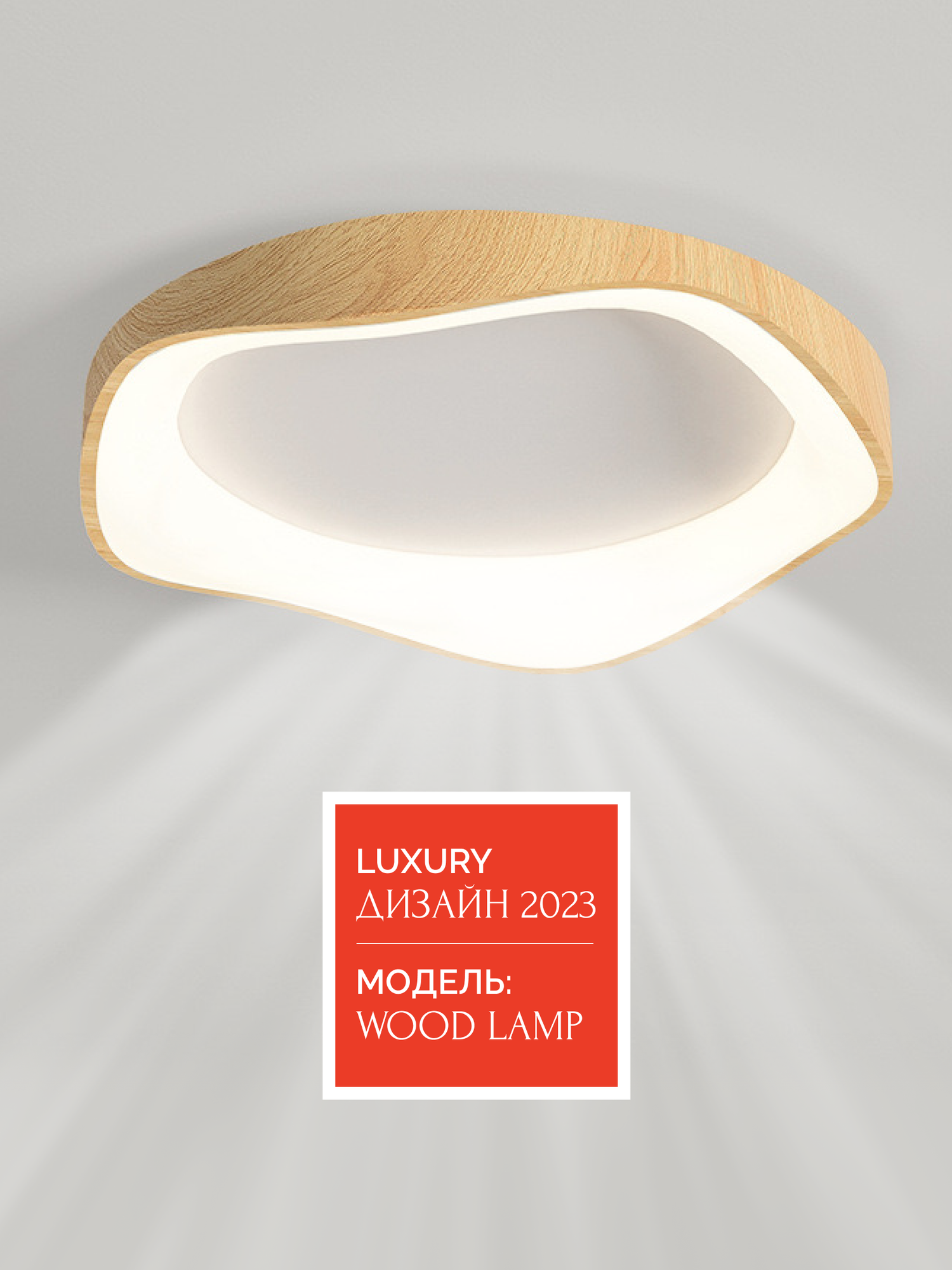 фото Светильник потолочный светодиодный в спальню и гостиную