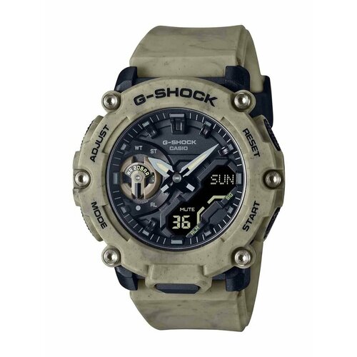 Наручные часы CASIO G-Shock GA-2200SL-5A, бежевый, хаки