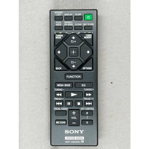 Оригинальный Пульт д-у Sony RMT-AM220U оригинальный пульт д у sony rmt v232c