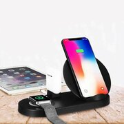 Беспроводное зарядное устройство 5 в 1 для iPhone / Apple Watch / AirPods