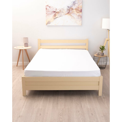 Простыня Вселенная тектиля, Бязь, ГОСТ, 140 гр/м2, 2-х сп белый, размер 1.5, спальный