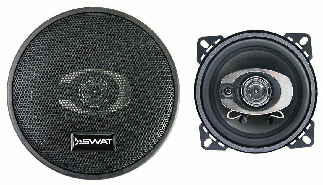 Коаксиальная акустика SWAT SP-B4 / 4" (10 см) / 3 полосы / 220 Вт / 89 дБ