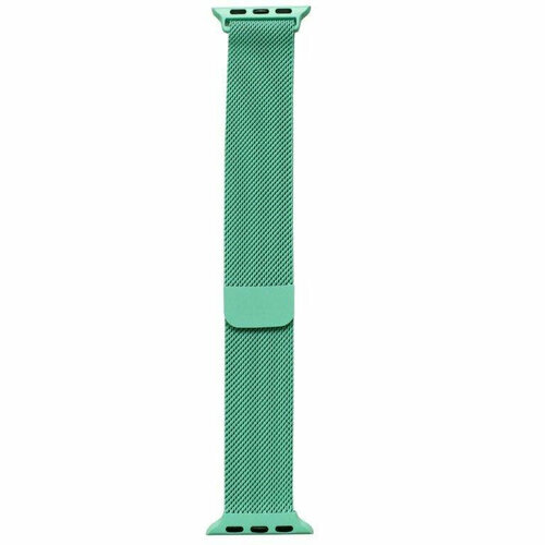 Ремешок для Apple watch 38/40mm Milanese loop Тиффани (Soft blue)