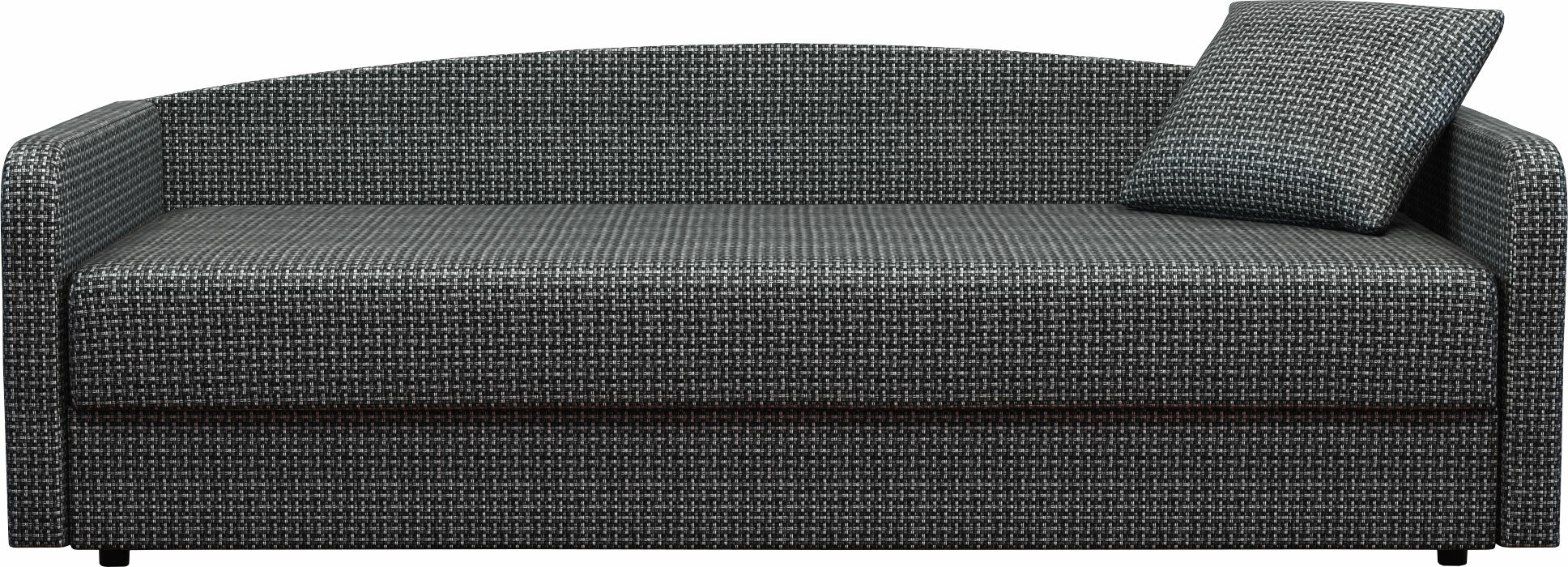 фото Диван тахта Lebem Карина (Lebem) А9 рогожка черная