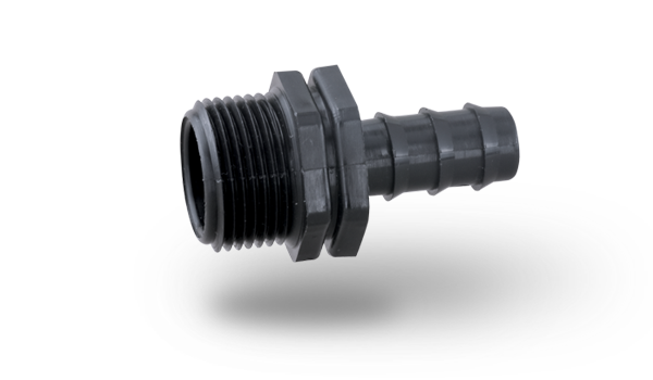 фото Штуцер 16 x 1/2" ниппель ребристый POELSAN Турция