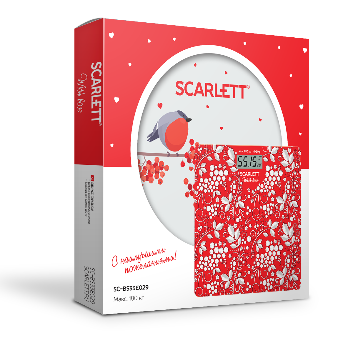 Весы напольные электронные SCARLETT SC-BS33E029 - фотография № 6