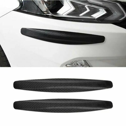 Накладки защитные на бампер автомобиля противоударные защита переднего и заднего бампера от царапин и ударов 920₽