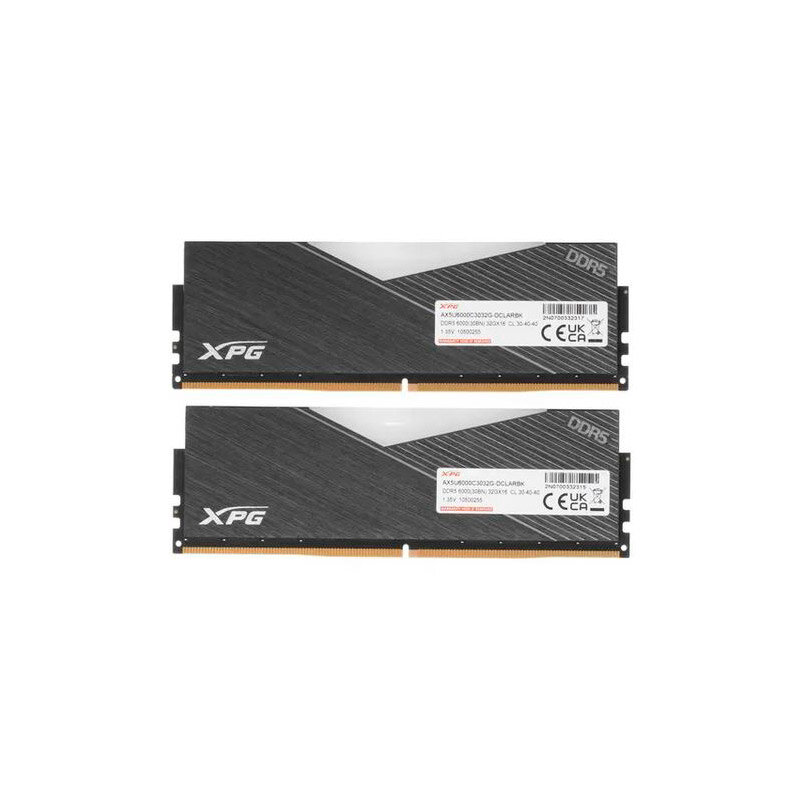 Модуль памяти ADATA 64GB DDR5 6000 DIMM XPG Lancer RGB AX5U6000C3032G-DCLARBK 2*32 CL30-40-40