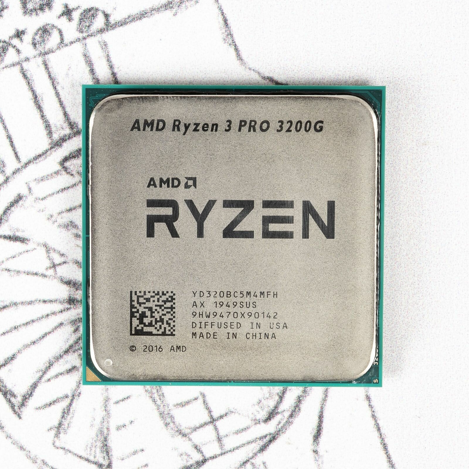 Процессор AMD Ryzen 3 PRO 3200G