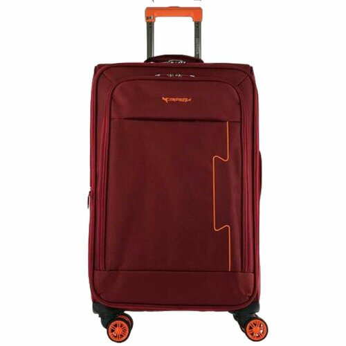 фото Чемодан impreza aytu-90247, 85 л, размер m+, бордовый