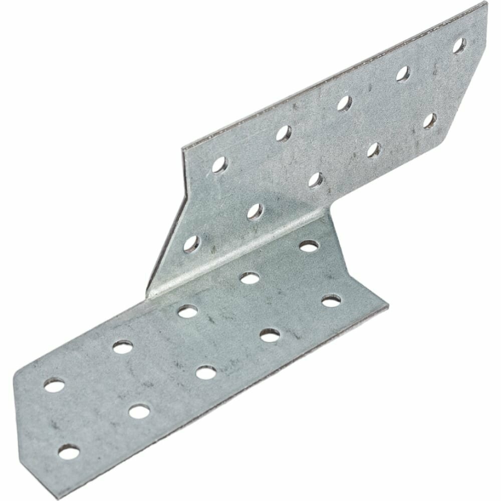 фото Держатель балки 170х40х2 мм (правый) оцинкованный, 10 шт.