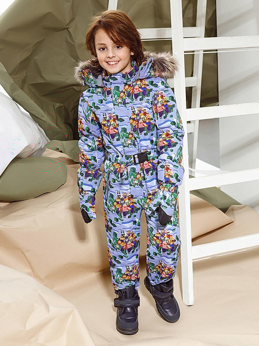 фото Комбинезон Noble People, Голубой, 104-110