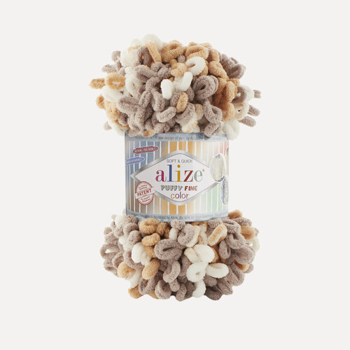 Изображение товара Пряжа Пуффи Файн колор - Puffy Fine color (5 шт)