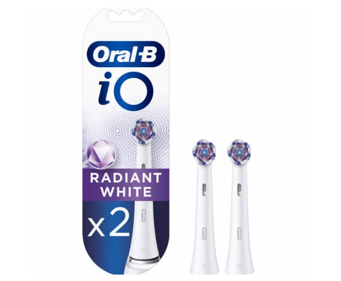 Сменные насадки для зубных щеток Oral-B iO Radiant White White 2 шт.