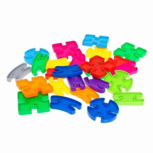 Конструктор обучающий Забавные пазлы