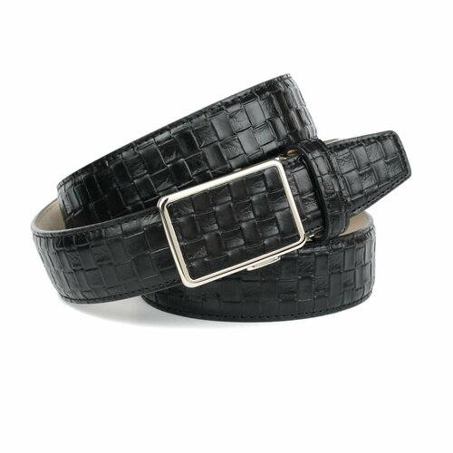 фото Ремень anthoni crown, размер 115, черный