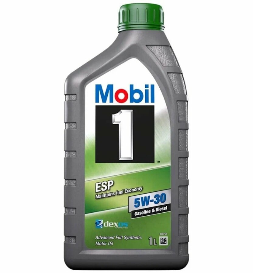 Синтетическое моторное масло MOBIL 1 ESP 5W-30, 1 л, 1 шт.