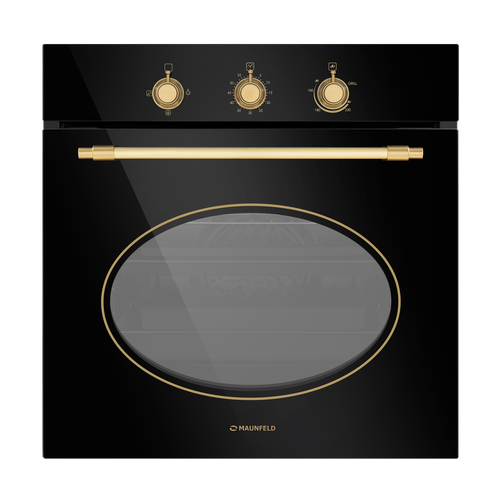 Газовый духовой шкаф MAUNFELD MGOGG673RBGTM черный 5311500₽