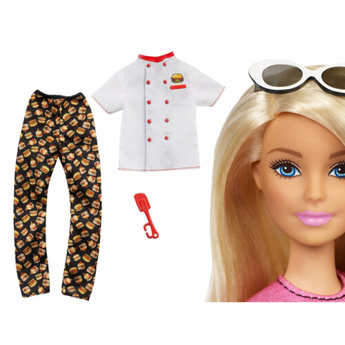 фото Одежда для кукол barbie кен шеф повар mattel