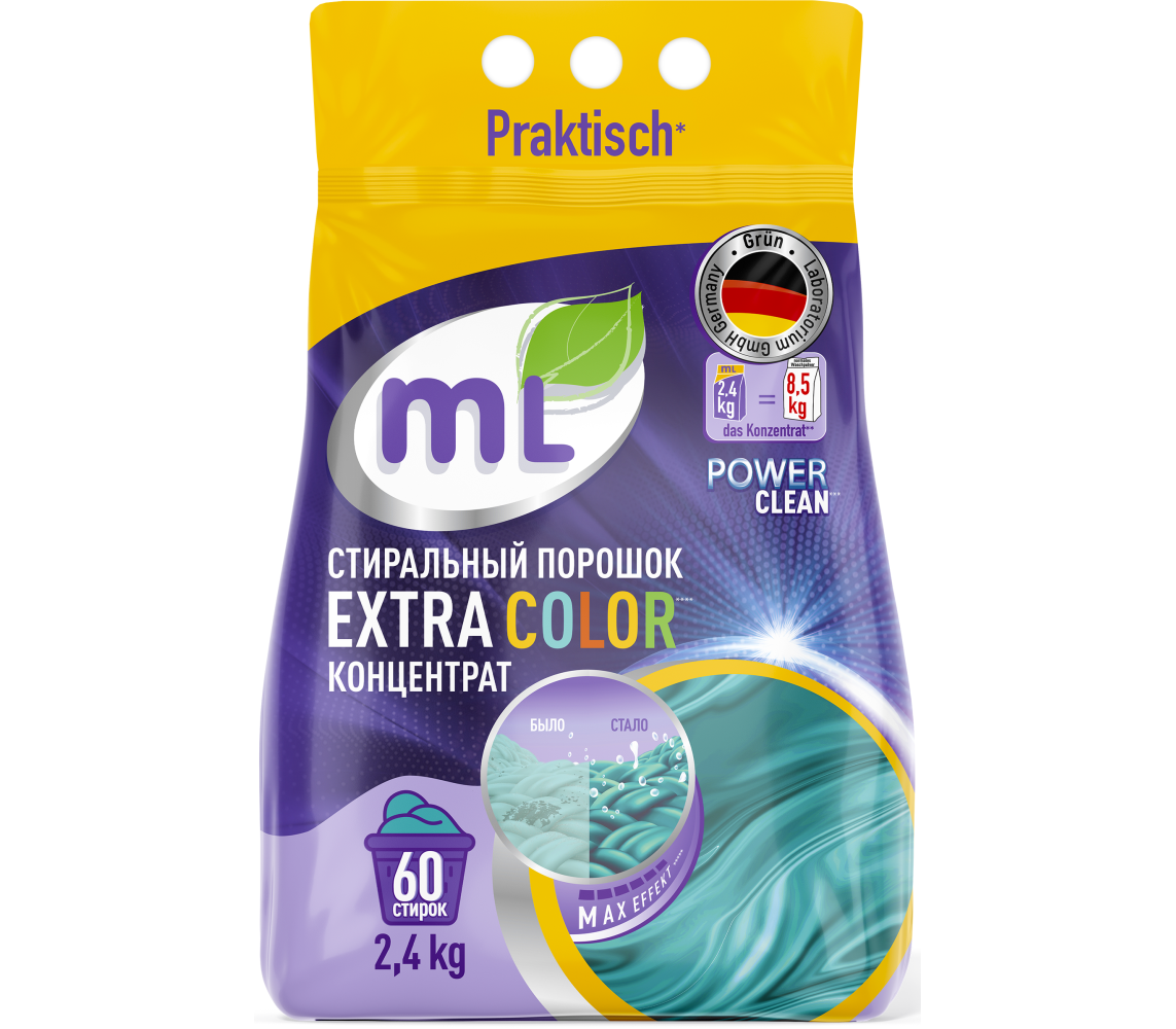 Стиральный порошок Meine Liebe Extra Color 2,4 кг