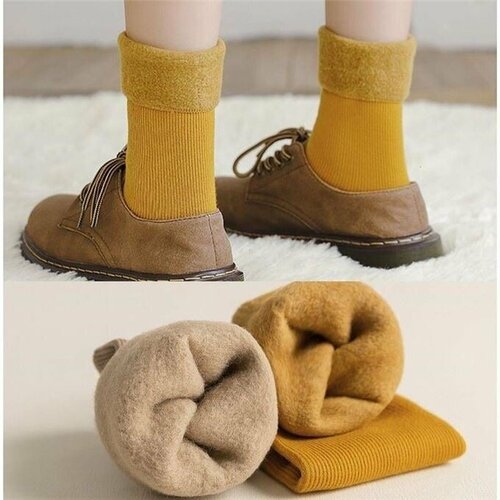 фото Носки no name, 3 пары, размер 36/40, розовый, черный, желтый